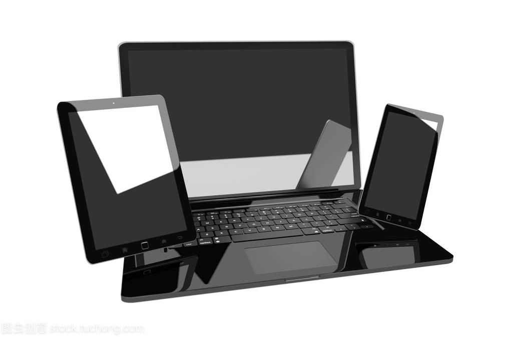 笔记本电脑、手机与平板电脑的3D渲染互联技术